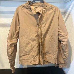 Vintage Avalanche Outerwear Bomber Windbreaker Style Jacket Tan Size Large